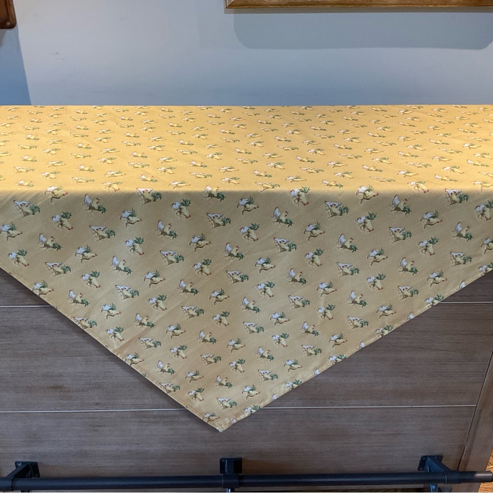 Custom Tablecloth French country 53” X 75”